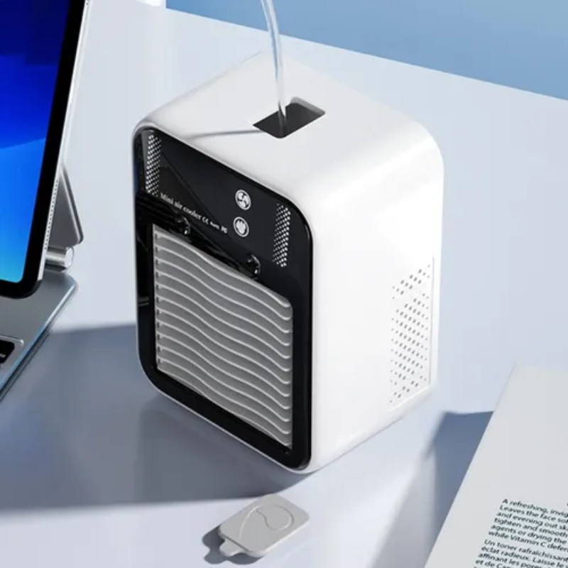 AeroBreeze Luftkøler – Digitalt Display med 3 Hastigheder