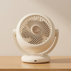 BreezeMini Ventilator – Bærbart Hånd- og Borddesign