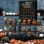 Spooktober – Halloween Nedtællingsboks med 31 Mini Figurer
