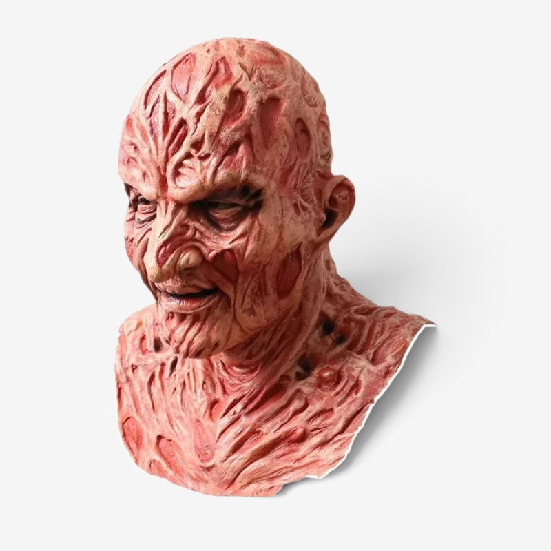 BurnShade – Halloween Horrormaske med Brændt Design Maske