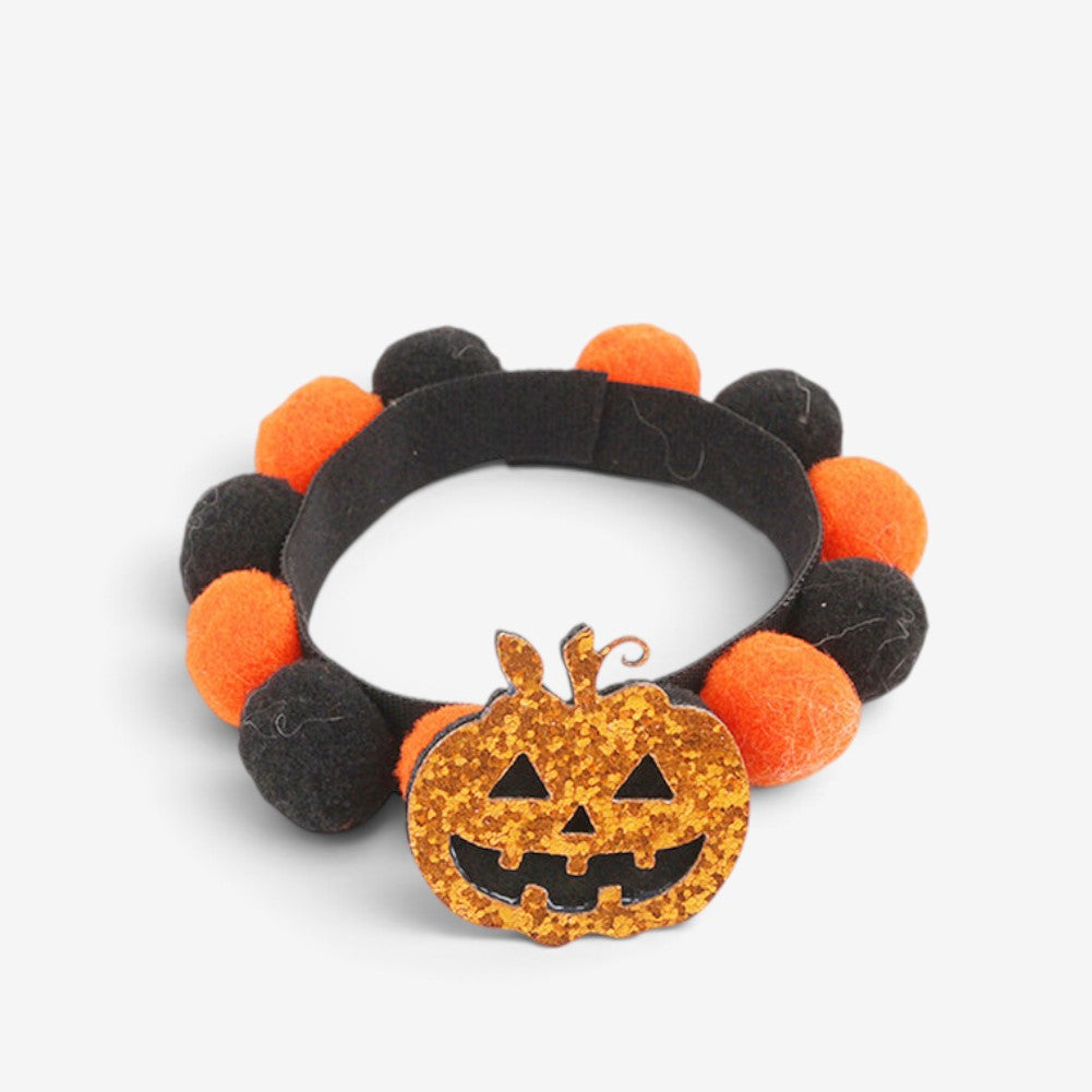 SpookyPaws – Halloween Halsbånd til Kæledyr C