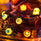 Arachnia – Halloween Edderkop Lysholder