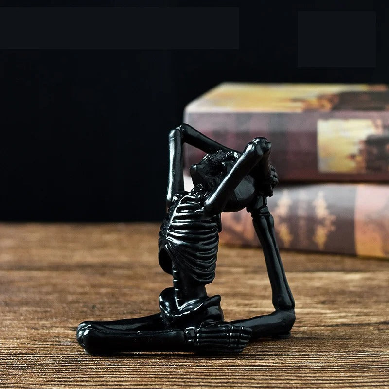 Skelton – Halloween Skeletfigur i Resin