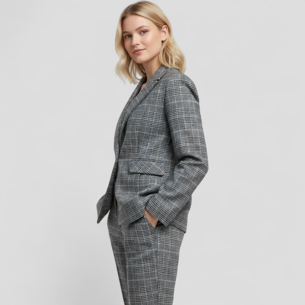 Valencia - Dame Blazer med Mønster