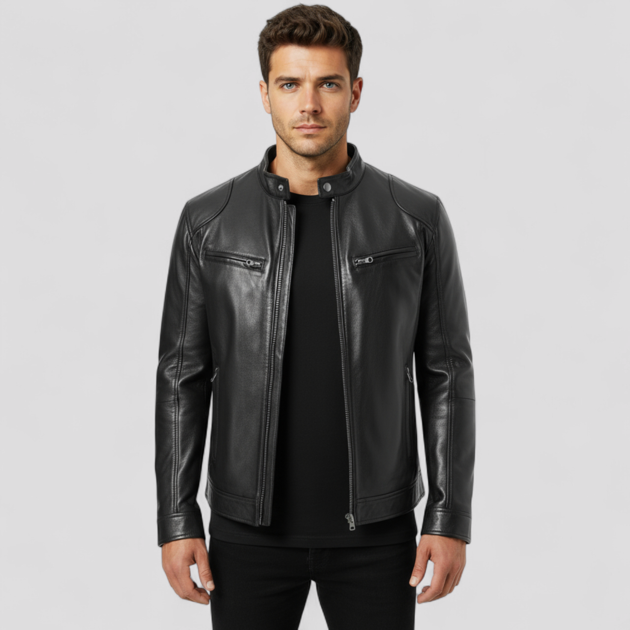 Ravenor – Klassisk Herre Bikerjakke
