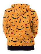 NightVibe – Halloween Hoodie med Grafisk Print