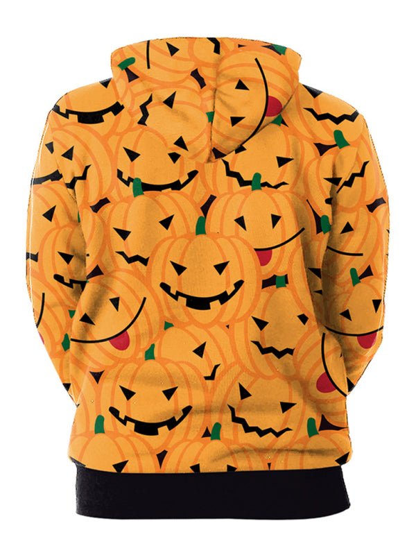 NightVibe – Halloween Hoodie med Grafisk Print