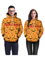 NightVibe – Halloween Hoodie med Grafisk Print