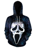 HorrorShade – Halloween Hoodie med 3D Horrorprint