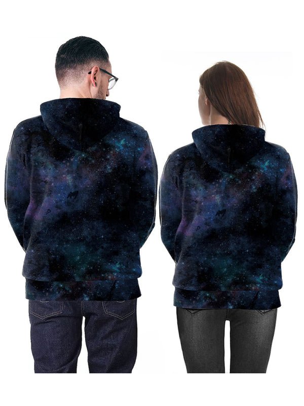 HorrorShade – Halloween Hoodie med 3D Horrorprint