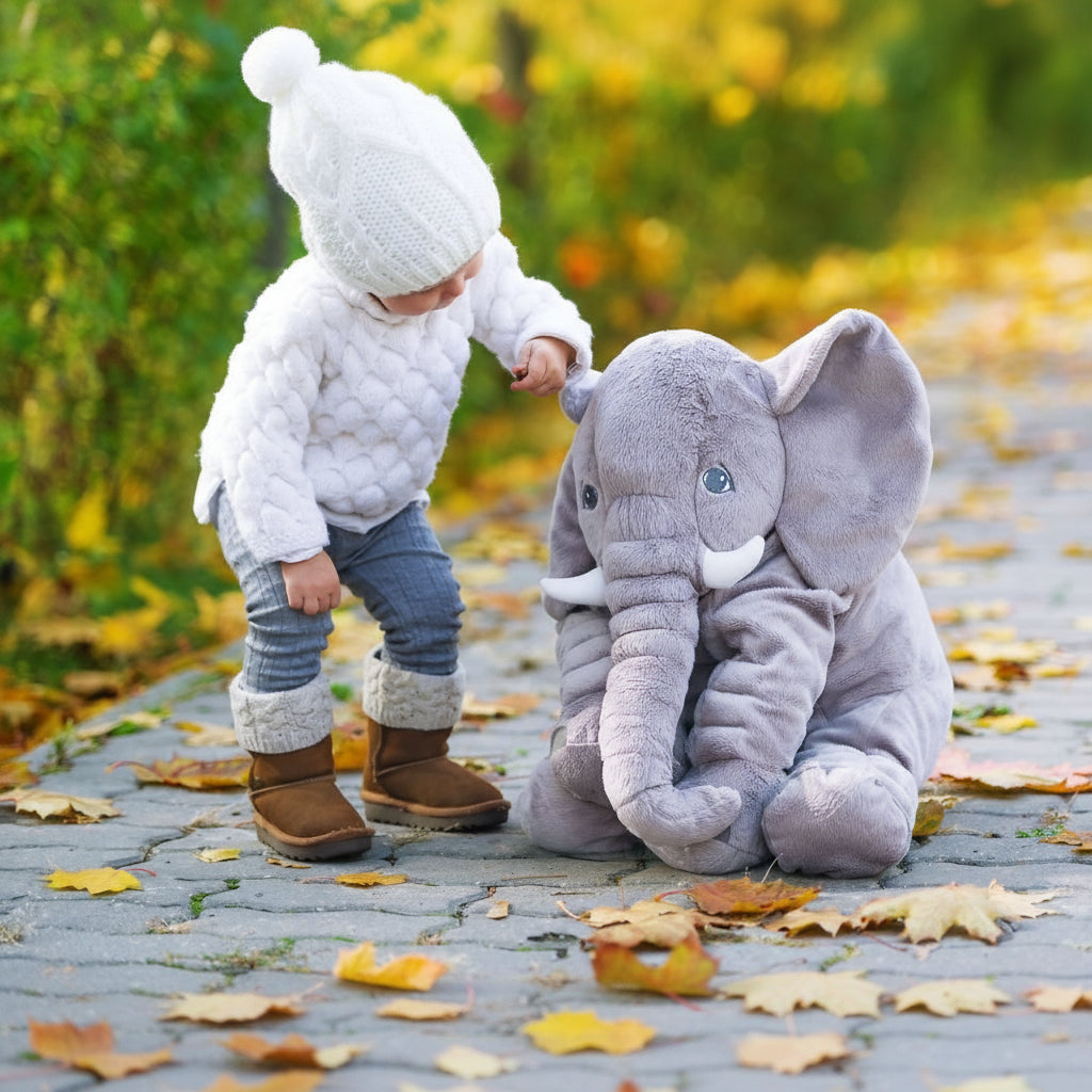 ElephantHug Bamse – Blødt Elefantdesign