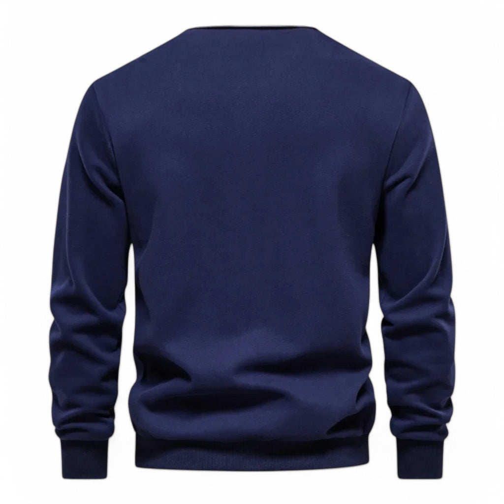 Rovenza - Strikket Herre Polo Sweater