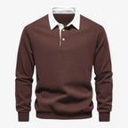 Rovenza - Strikket Herre Polo Sweater
