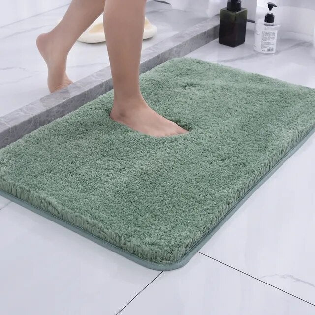Blød Badeforlægger - Skridsikker og Absorberende Mikrofiber