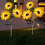 SunBloom Havelampe – Solcelledrevet Design