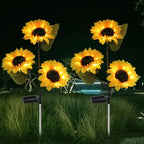 SunBloom Havelampe – Solcelledrevet Design