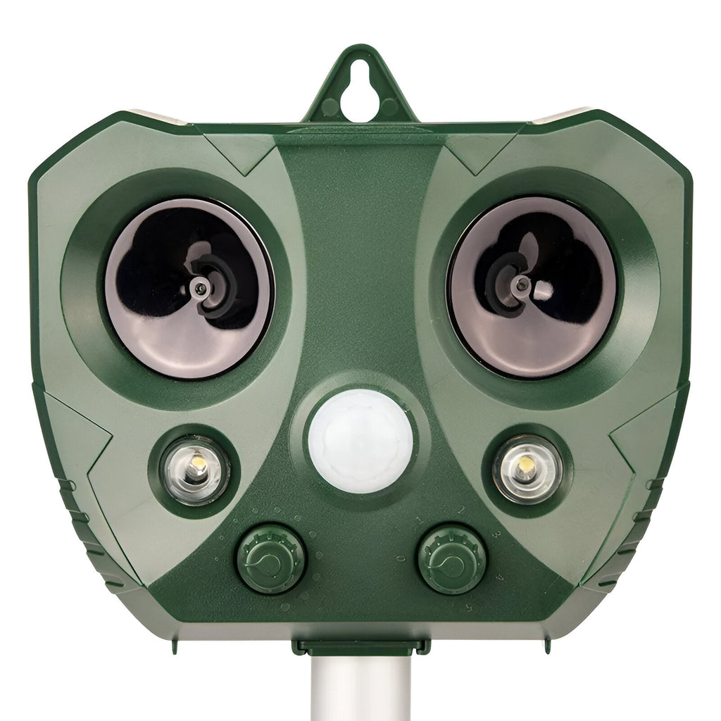 GardenShield Ultralydsafskrækker – Solcelledrevet Beskyttelse