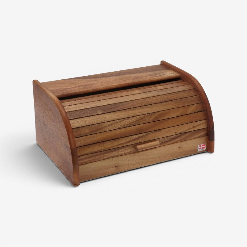 NordBread Brødkasse – Stilren Brødopbevaring Brun 40 × 27 × 16.5 cm