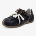Veloura - Retro Dame Sneakers i Ægte Læder