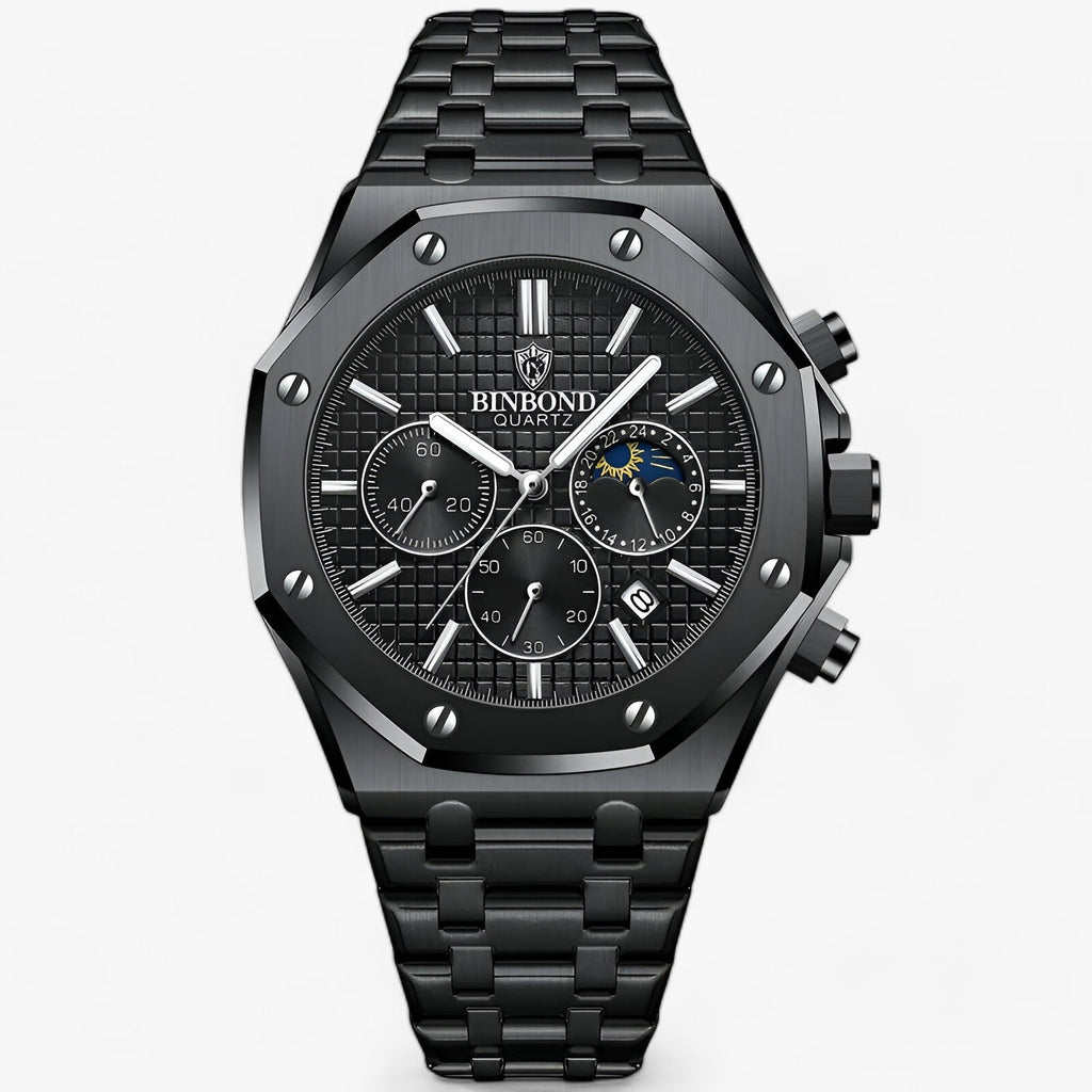 Nordvik - Minimalistisk Herreur med Analog Quartz Urværk