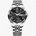 Aurelia - Elegant Dameur med Analog Quartz Urværk Sølv sort