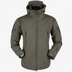 Arvid – Herre Outdoor Militærjakke med Hætte Grøn armé