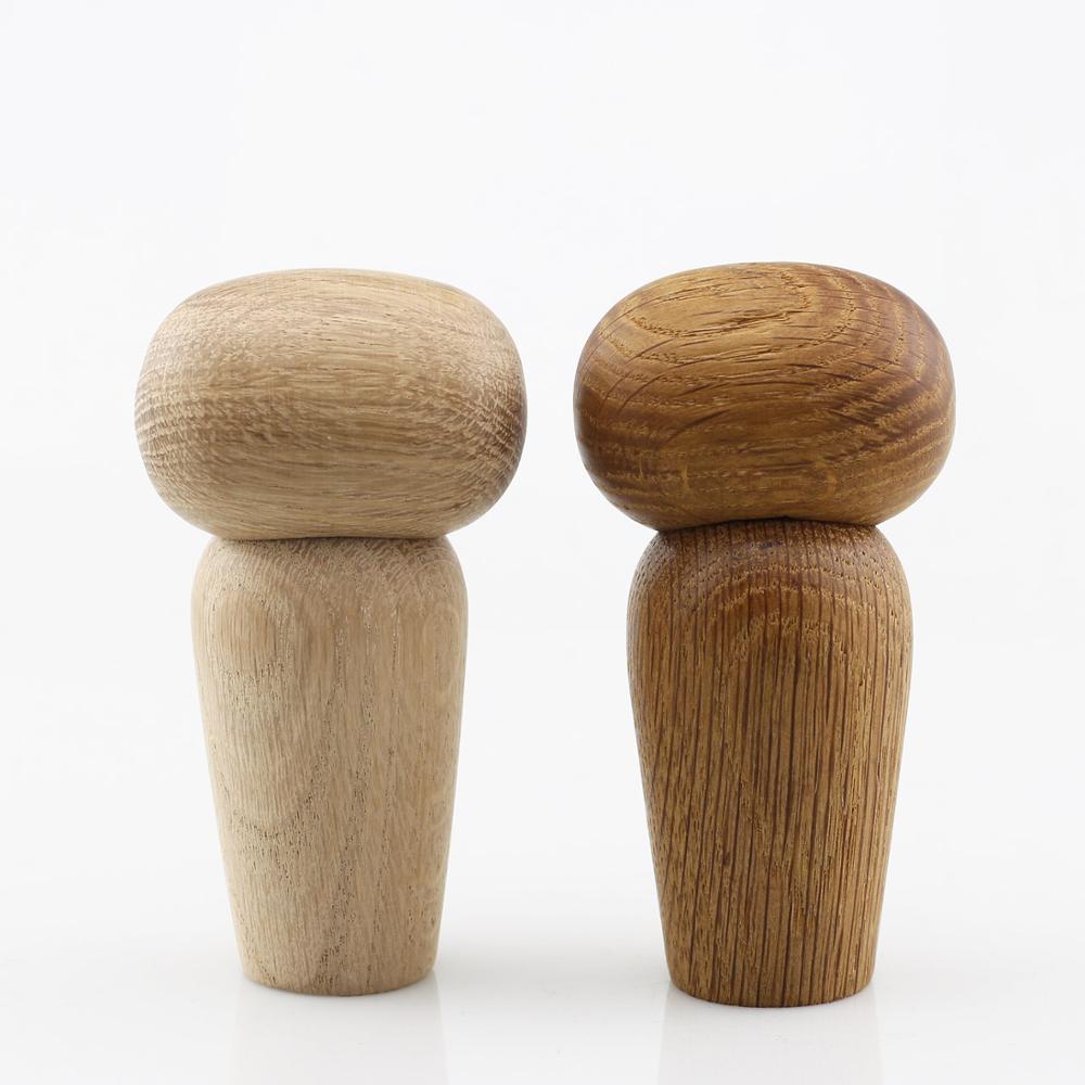 NordicOwl Figur – Naturlig Dekoration med Bevægeligt Design