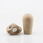 NordicOwl Figur – Naturlig Dekoration med Bevægeligt Design