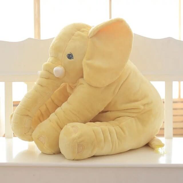 ElephantHug Bamse – Blødt Elefantdesign Gul