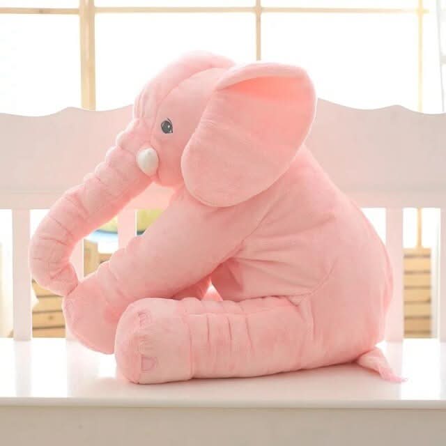 ElephantHug Bamse – Blødt Elefantdesign Lyserød