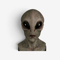 Xenora – Alien Hovedmaske til Halloween Grå