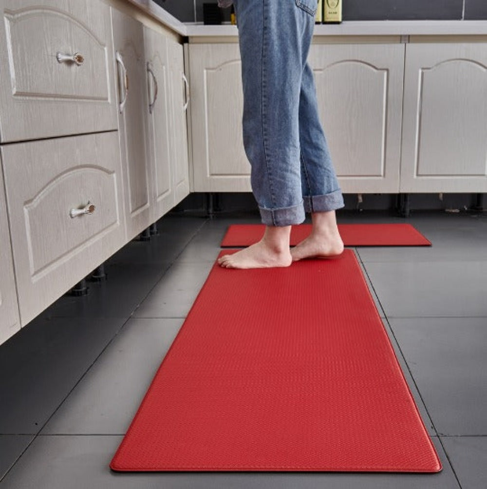 Køkkenmåtte - Skridsikker Bund med Ergonomisk Skumkerne