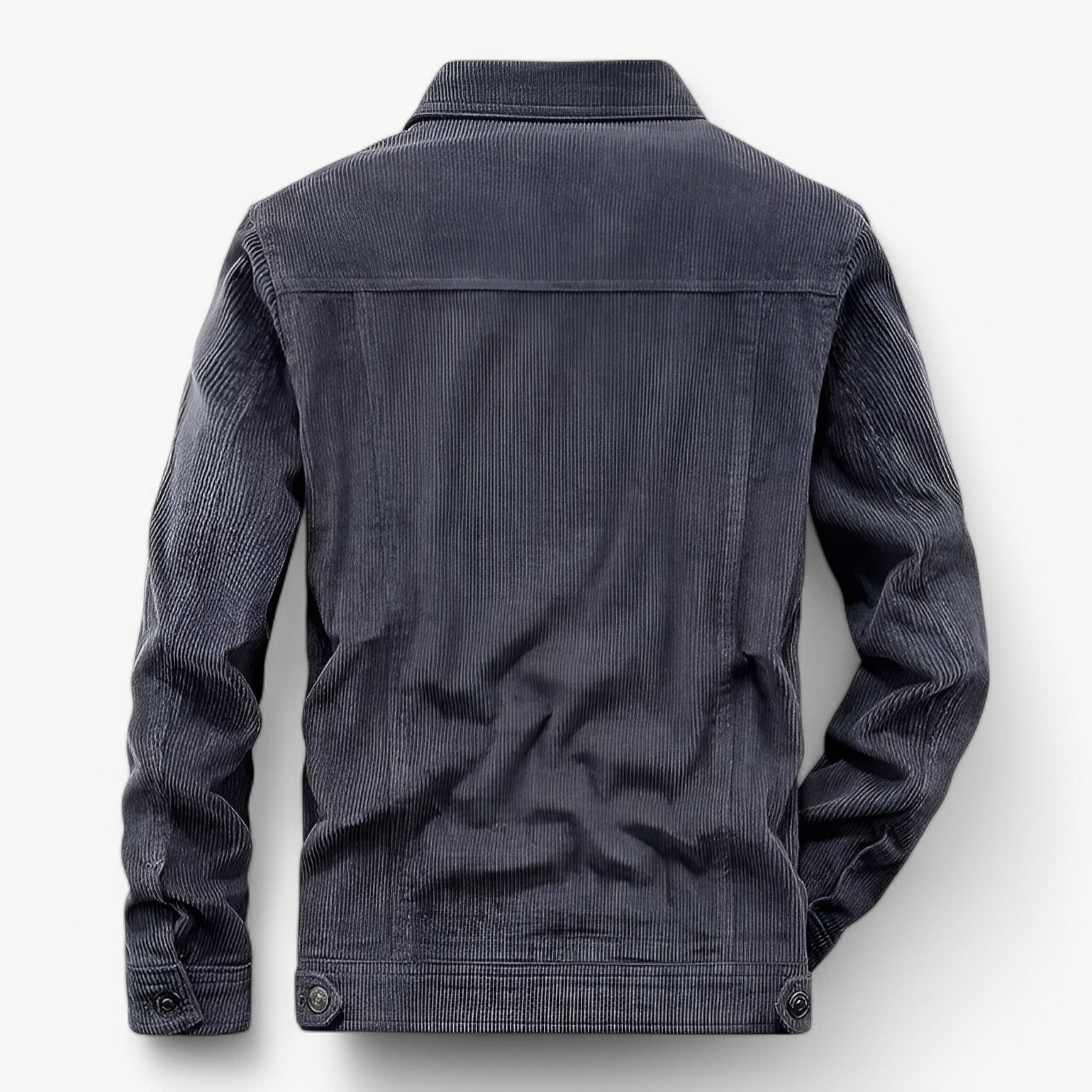 HeritageLine - Klassisk Corduroy Jakke til Herre Brun