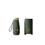 SunnyFold Mini Paraply – Kompakt Rejseledsager Grøn