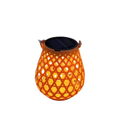 BambooGlow Havelampe – Naturlig Stemning i Haven