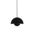 GreenGlow Pendellampe – Lampe med Planteholder Sort
