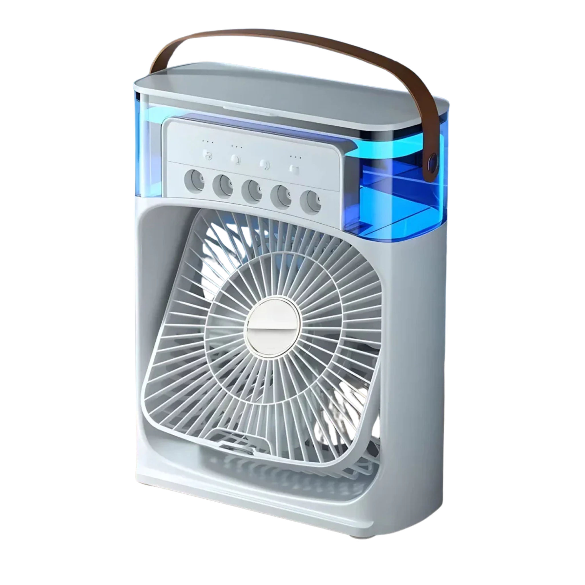 CoolFlow Mini Ventilator – 3-i-1 Bordmodel