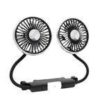 Bilventilator med dobbelte roterende hoveder