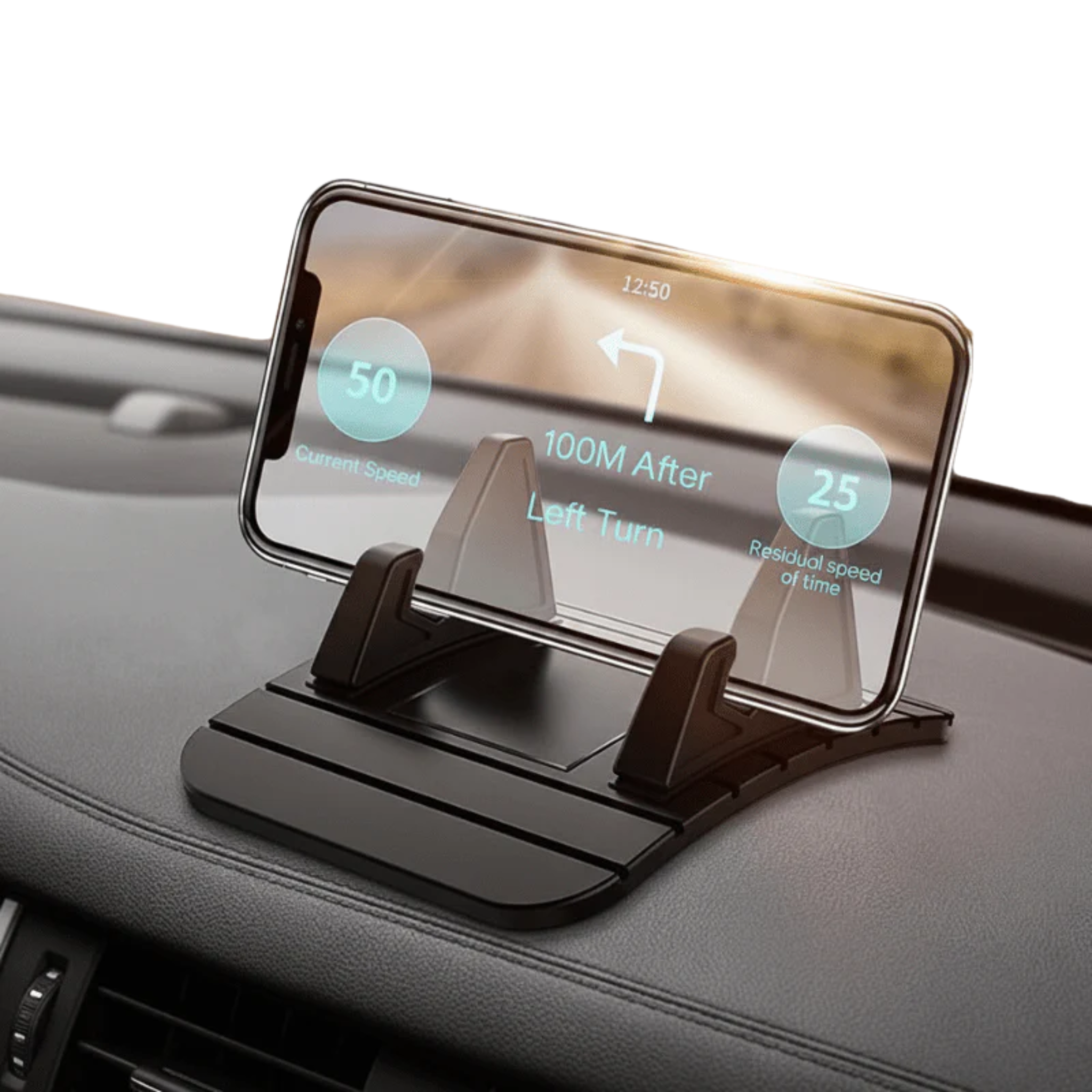 DriveGrip Telefonholder – Skridsikkert Design til Bilen