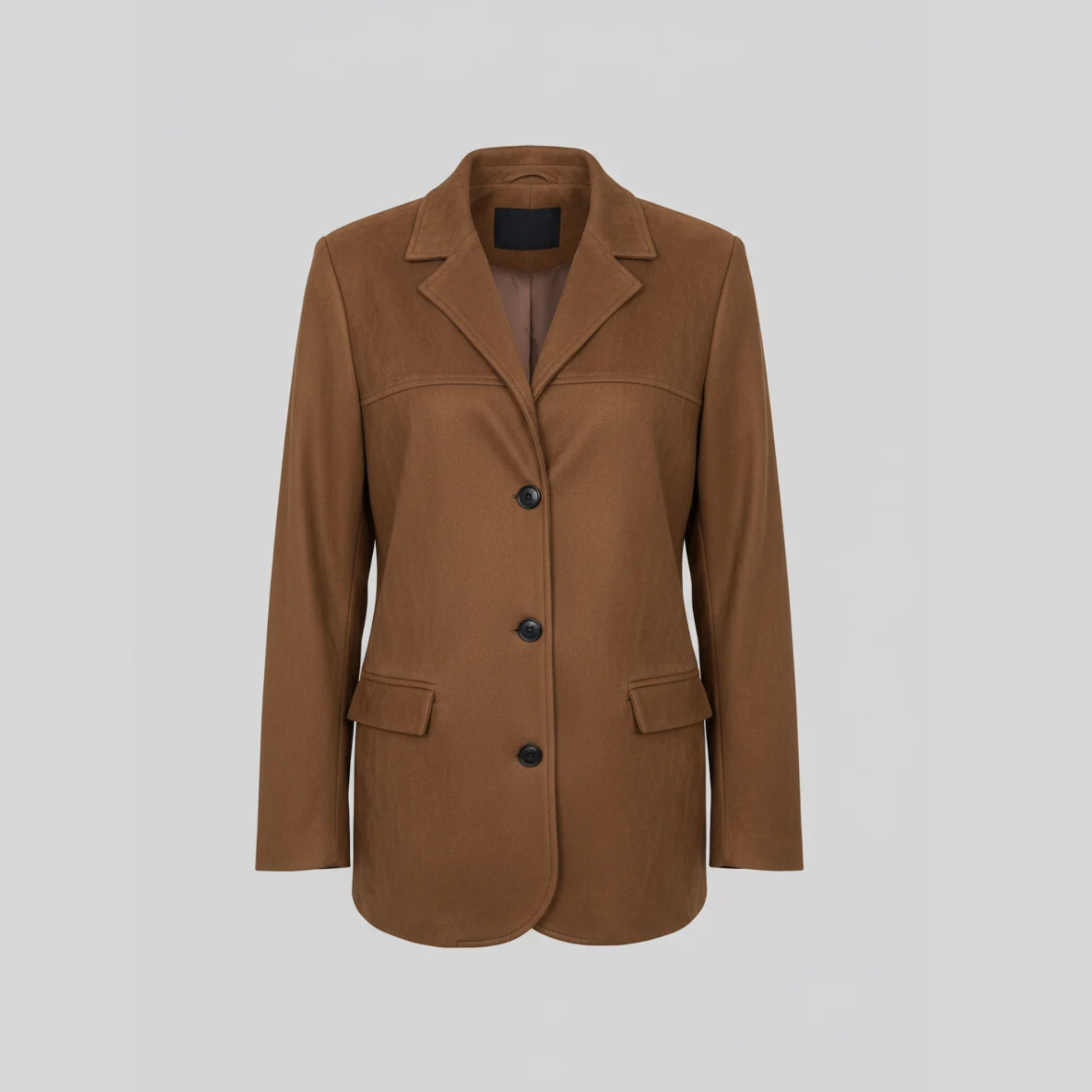 Veloura - Elegant Damejakke i Ruskindslook