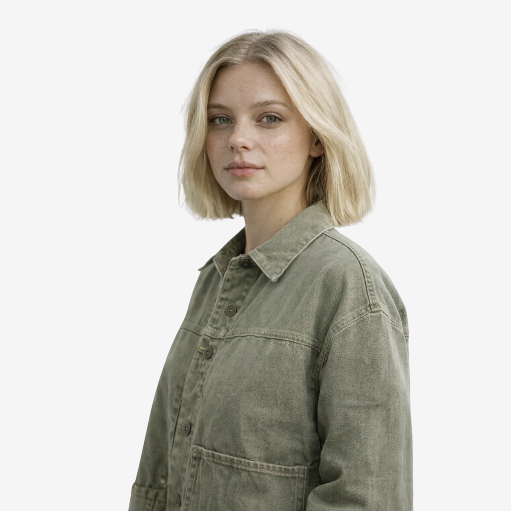 Lunessa - Klassisk Denimjakke til Dame