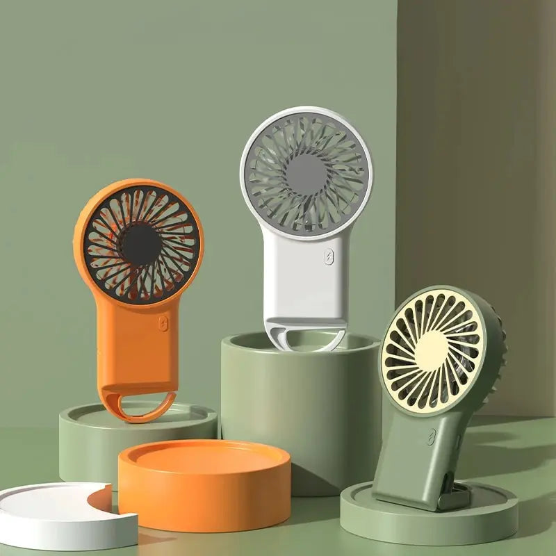 BreezeGo USB-Ventilator – Kompakt Design med Flere Hastigheder